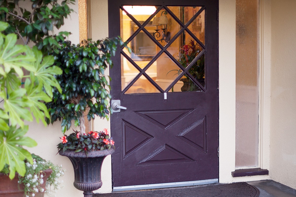 front of the La Mesa facility